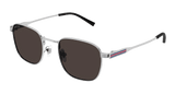 Gucci Sunglasses Mens In Silver Grey GG1876S-003