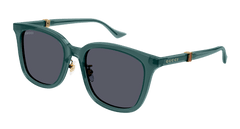 Gucci Sunglasses Man Green Grey Gg1498Sk-003