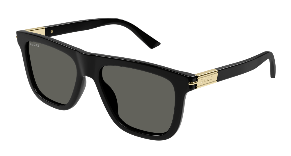Gucci Sunglass Man Black Grey GG1502S-001