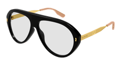 Gucci Sunglasses Man Black Gold Transparent Gg1515S-004