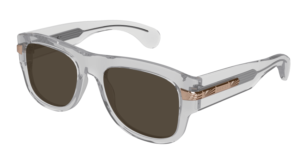 Gucci Sunglass Man Grey Brown Gg1517S-006