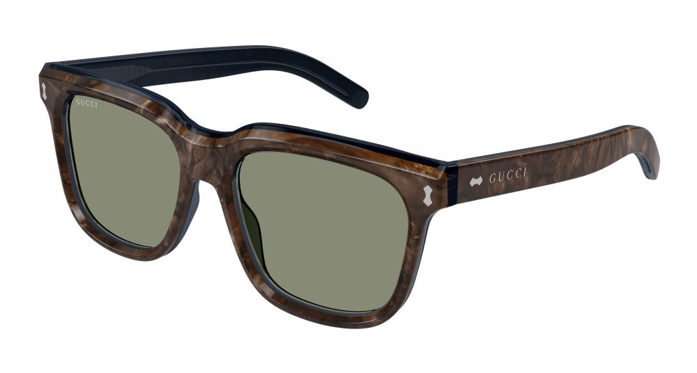 Gucci Sunglasses Man Blue Green Gg1523S-003