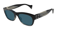 Gucci Sunglasses Man Black Blue Gg1706S-004