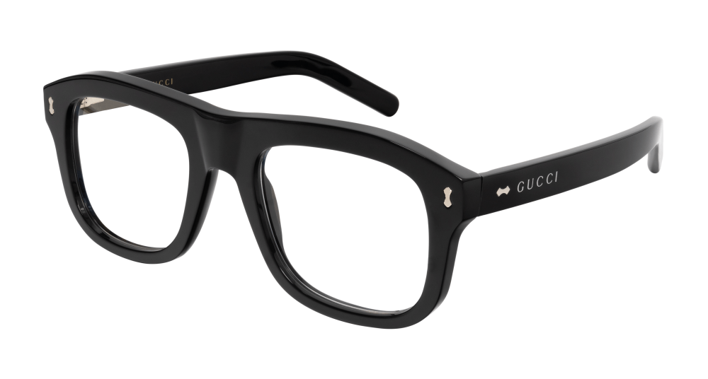 Gucci Sunglass Man Black Transparent GG1712S-001