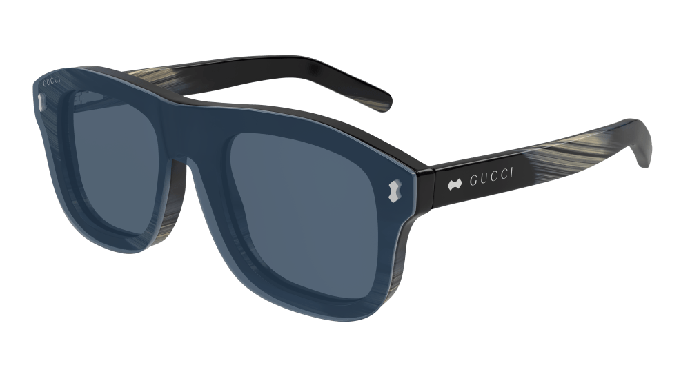 Gucci Sunglasses Man Black Transparent Gg1712S-003