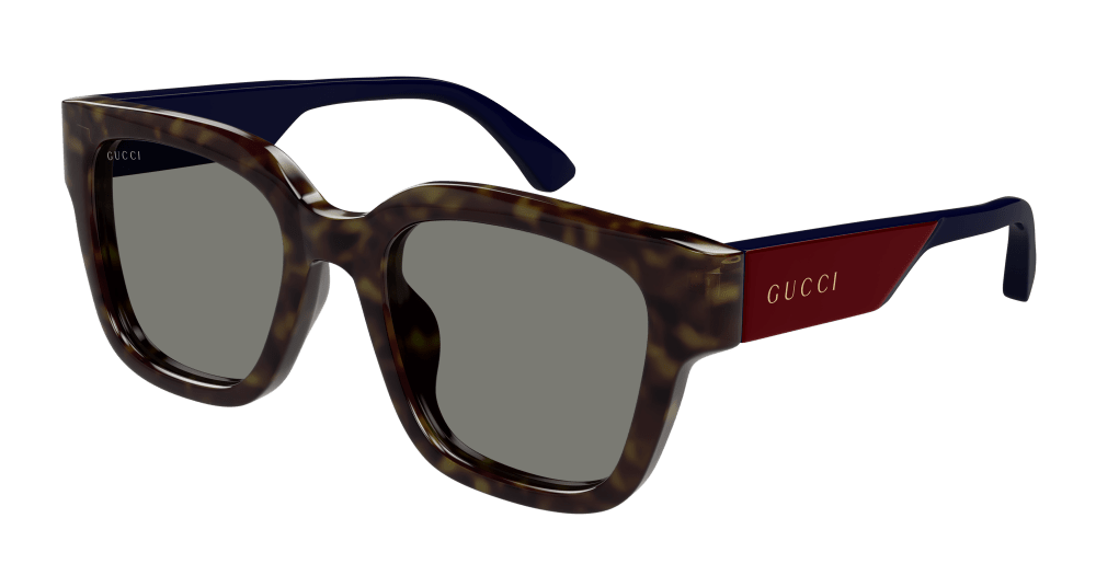 Gucci Gg1670Sk 002 Dark Havana Grey