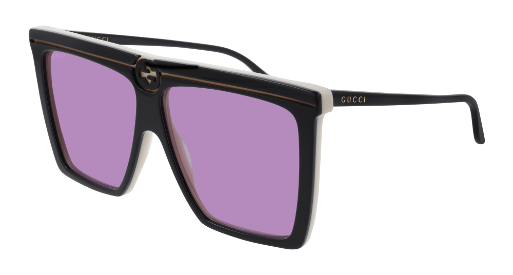 Gucci Sunglass Unisex Black Violet GG0733S-004