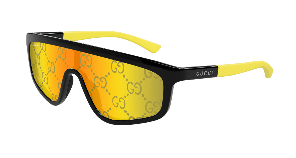 Gucci Sunglass Unisex Black Yellow Gg1736S-004