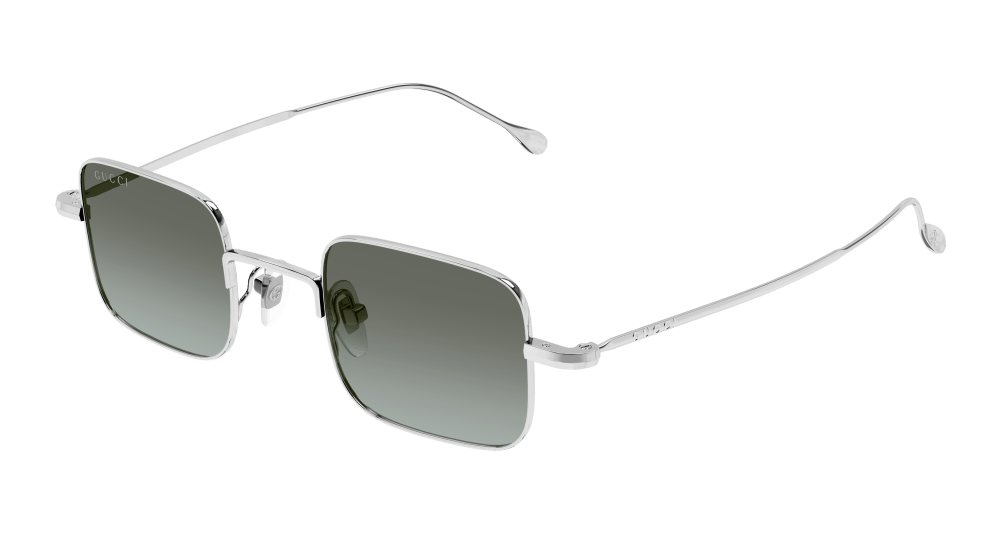 Gucci Sunglasses Unisex In Silver Brown GG1813S-003