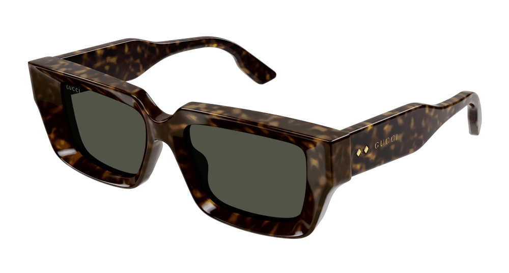 Gucci Sunglass Unisex Havana Green GG1529S-002
