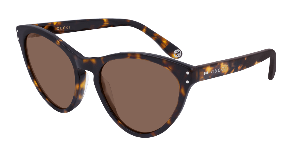 Gucci Sunglass Woman Havana Brown GG0569S-002