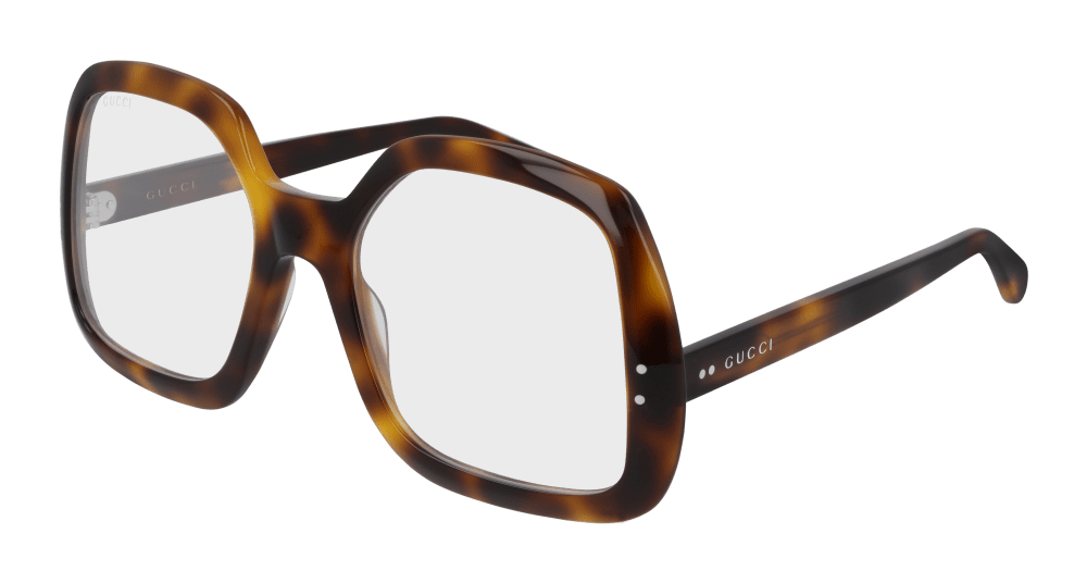 Gucci Sunglass Woman Havana Transparent GG0625S-001