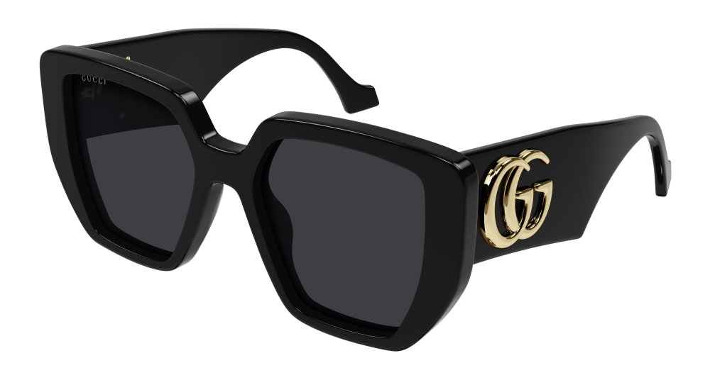 Gucci Sunglasses Womens in Black Grey GG0956S-003