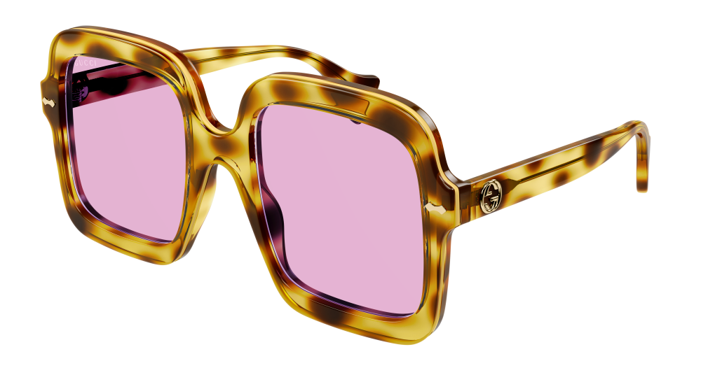 Gucci Sunglass Woman Havana Pink GG1241S-003