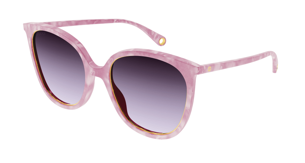 Gucci Sunglass Woman Pink Violet GG1076S-005