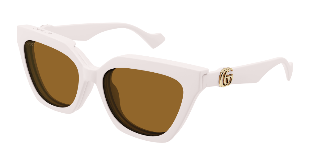 Gucci Sunglass Woman Ivory Transparent GG1542S-003