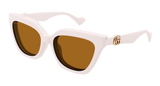 Gucci Sunglass Woman Ivory Transparent GG1542S-003