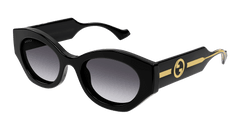Gucci Sunglass Woman Black Crystal Grey Gg1553S-001