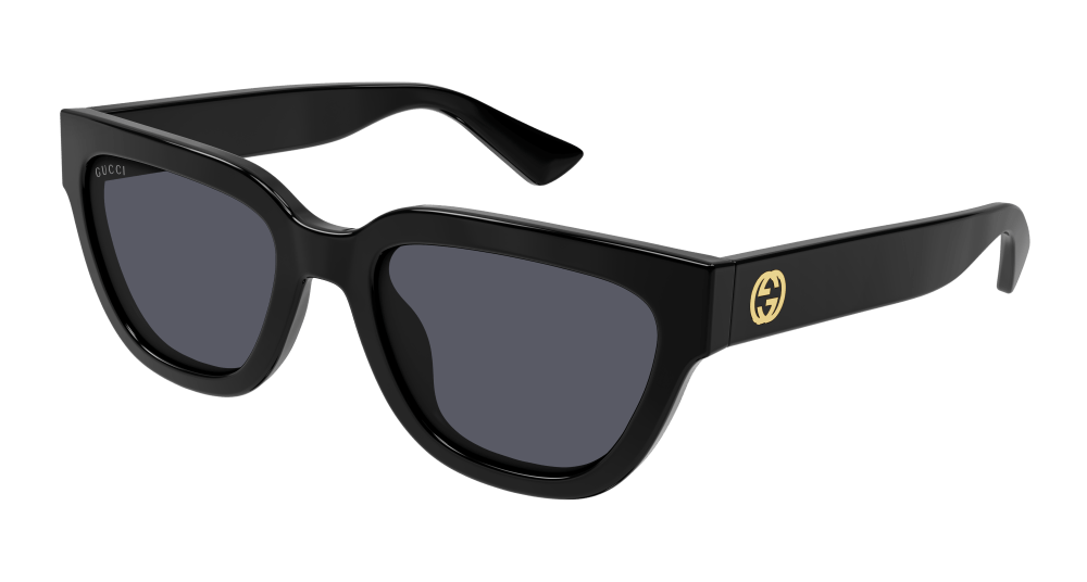 Gucci Sunglass Woman Black Grey GG1578S-001