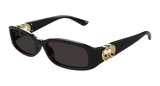Gucci Sunglasses Woman Black Grey Gg1661S-001