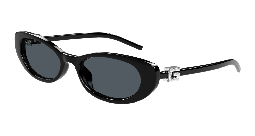 Gucci Sunglasses Woman Black Grey Gg1680S-002