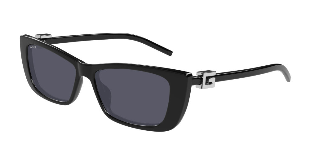 Gucci Sunglasses Woman Black Grey Gg1681S-001