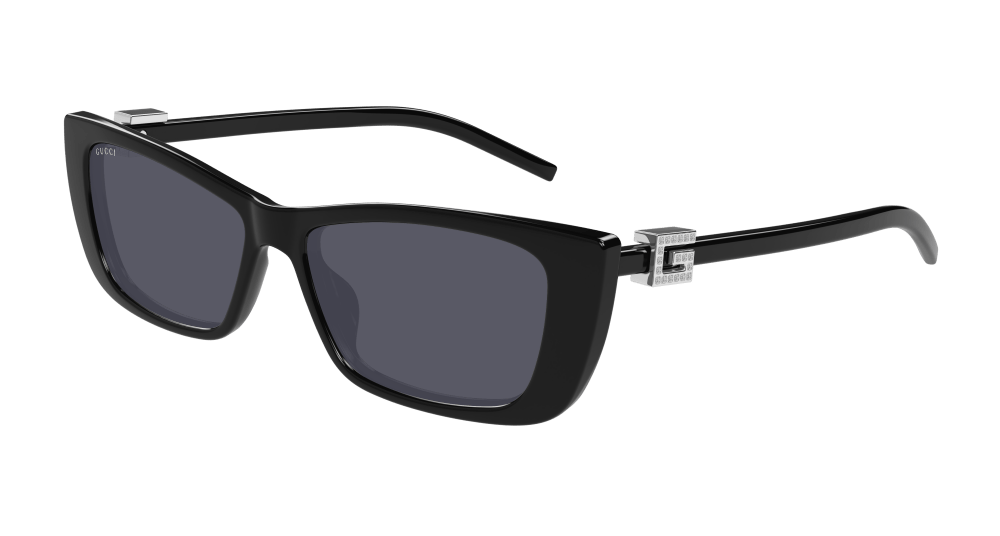 Gucci Sunglass Woman Black Grey Gg1681S-008