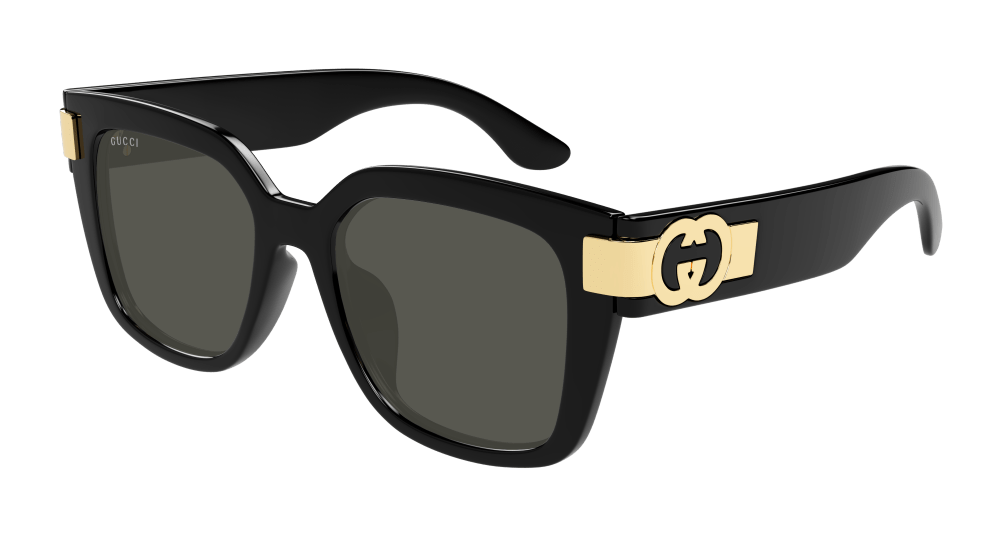Gucci Sunglass Woman Black Grey GG1690SK-001