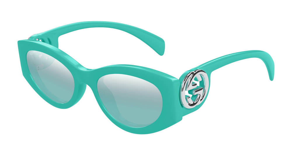 Gucci Sunglass Woman Light-Blue  Gg1691S-004
