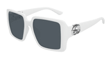 Gucci Sunglasses Woman White Grey Gg1692S-003
