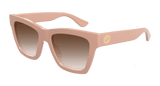 Gucci Sunglass Woman Pink Brown GG1714S-005