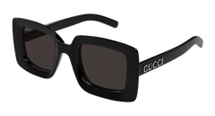Gucci Sunglasses Woman Black Grey Gg1718S-001