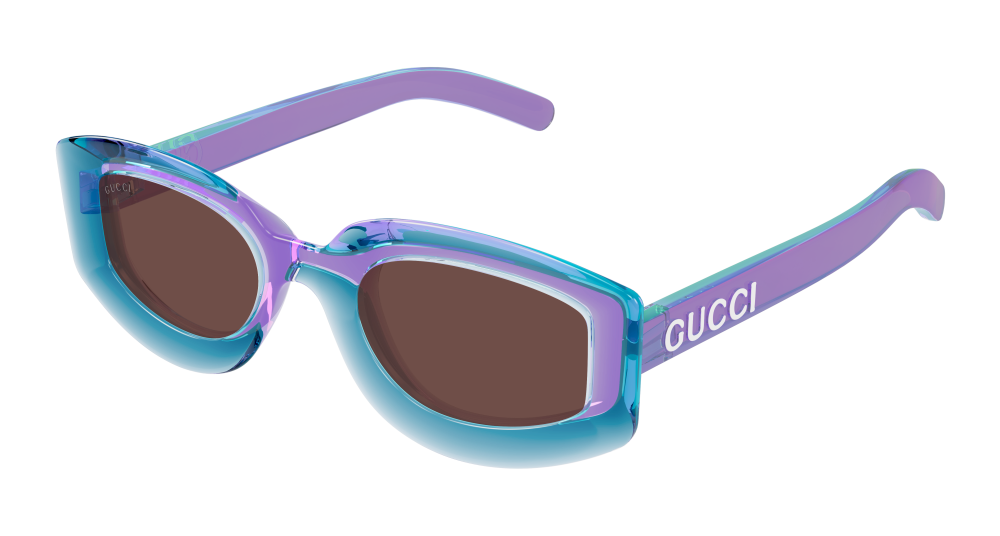 Gucci Sunglasses Woman Violet Brown Gg1719S-003