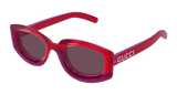 Gucci Sunglasses Woman Red Violet Gg1719S-004