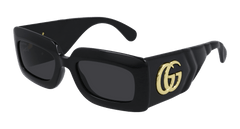 Gucci Sunglass Woman Black Grey Gg0811S-001