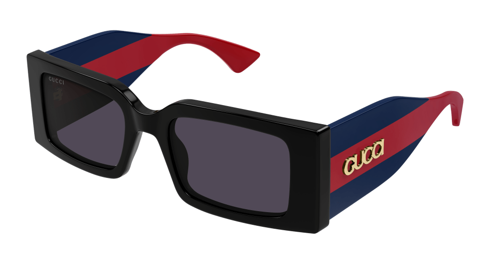 Gucci Sunglasses Womens In Black Blue Violet GG1860S-004