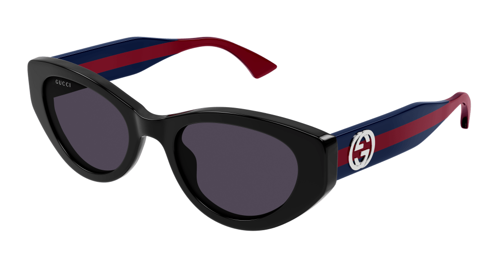 Gucci Sunglasses Womens in Black Blue Violet GG1862S-004