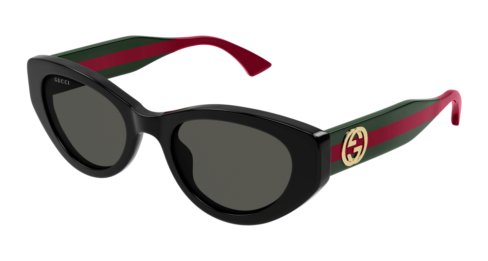 Gucci Sunglasses Womens In Black Green Grey GG1862S-001