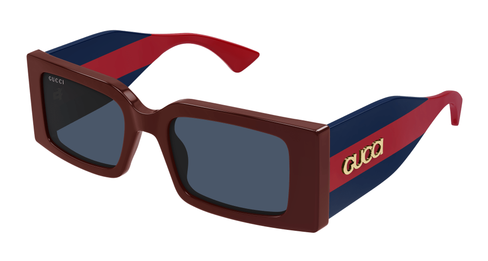 Gucci Sunglasses Womens In Burgundy Blue GG1860S-003