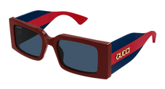Gucci Sunglasses Womens In Burgundy Blue GG1860S-003