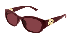 Gucci Sunglasses Womens In Burgundy Red GG1826SK-003