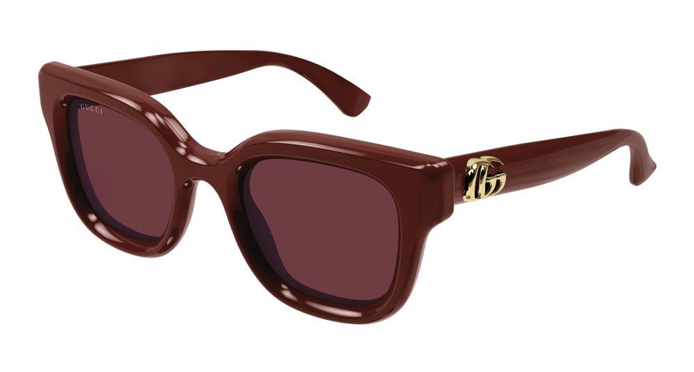 Gucci Sunglasses Womens In Burgundy Red GG1828S-003
