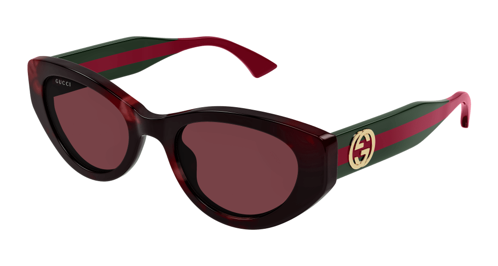 Gucci Sunglasses Womens In Havana Green Red GG1862S-003