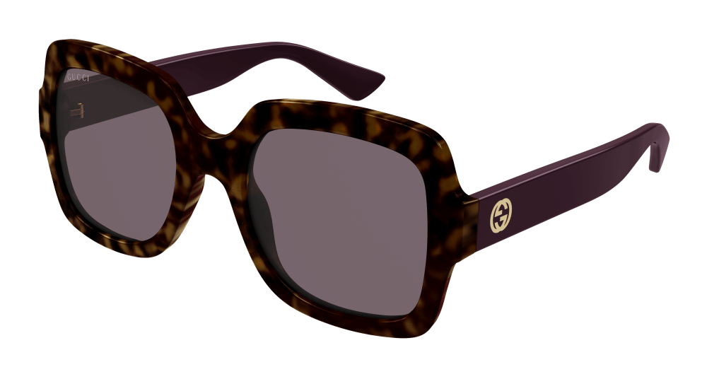 Gucci Sunglasses- Gg1337S-009 Havana/Violet