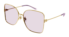 Gucci Sunglass Woman Gold Gold Pink GG1282SA-004
