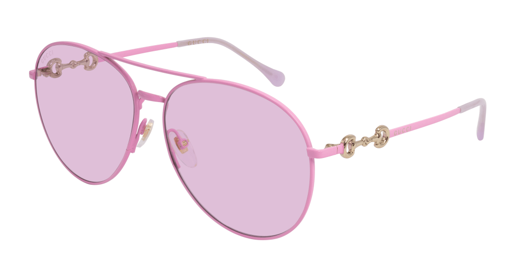 Gucci Sunglasses Woman Fuchsia Pink Gg1698S-003