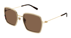 Gucci Sunglasses Womens In Beige Gold Brown GG1848S-003
