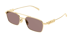 Gucci Sunglasses Womens In Gold Brown GG1804S-003