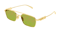 Gucci Sunglasses Womens In Gold Green GG1804S-002