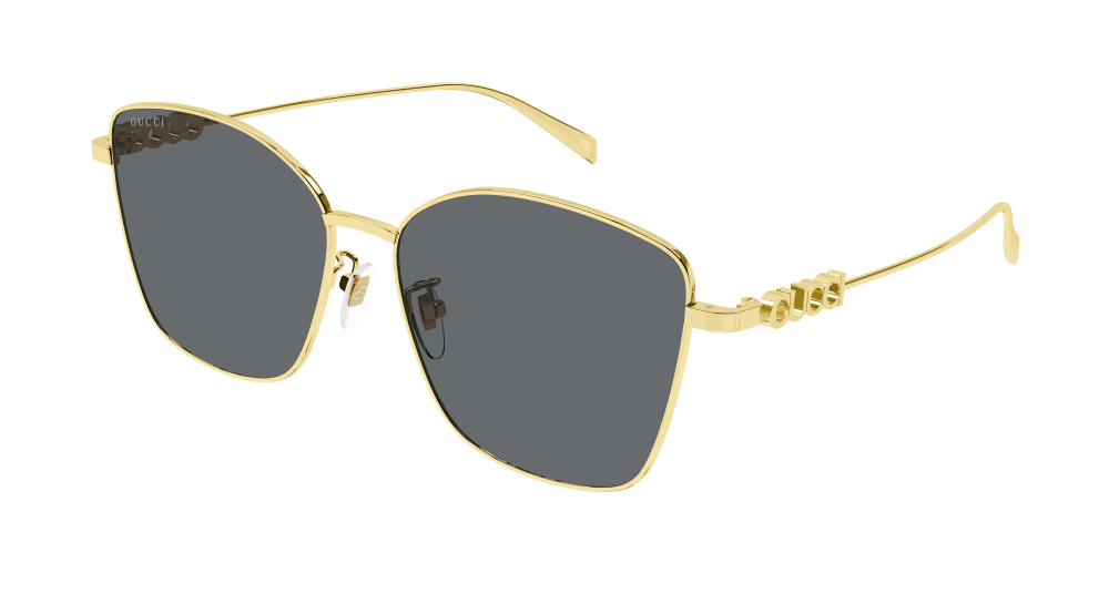 Gucci Sunglasses Womens In Gold Grey GG1805SA-001